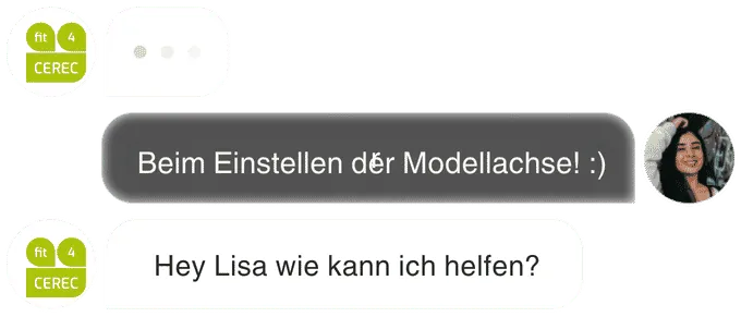 Modellachse richtig einstellen in der CEREC software